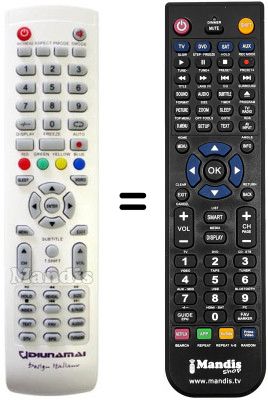 Replacement remote control REMCON246