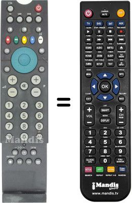 Télécommande équivalente RC2001 / 01B