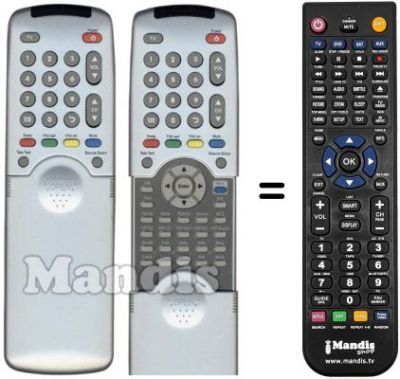 Télécommande équivalente REMCON1141