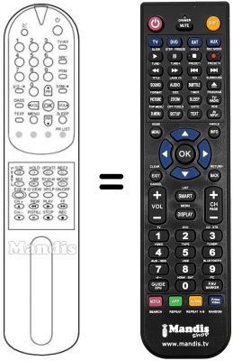 Replacement remote control LG CE29Q12IP Replacement remote control LG CE29Q12IP