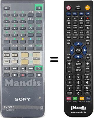 Replacement remote control Sony KV-DX271TU