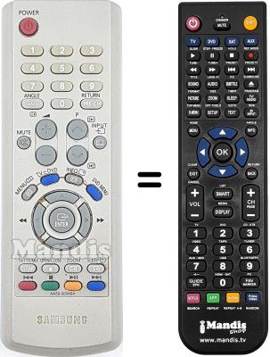 Replacement remote control Blaupunkt AA59-00346A Replacement remote control Blaupunkt AA59-00346A