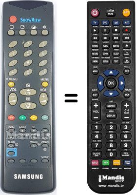 Replacement remote control Samsung TVP5050X Replacement remote control Samsung TVP5050X