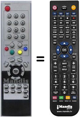 Replacement remote control RCL-06