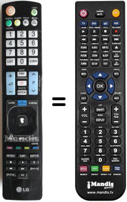 Replacement remote control LG 32LW450 Replacement remote control LG 32LW450