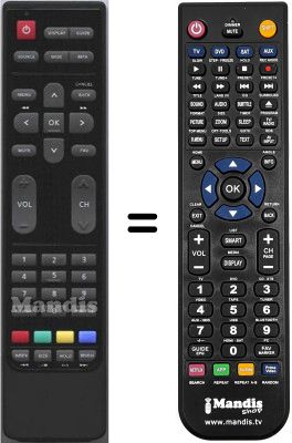 Replacement remote control Acer AT2219MF