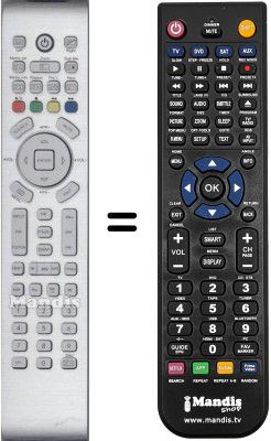 Replacement remote control Atec AV371DS
