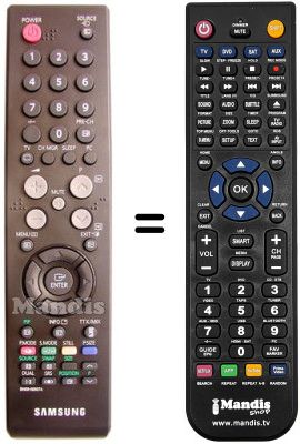 Replacement remote control BN59-00507B Replacement remote control BN59-00507B