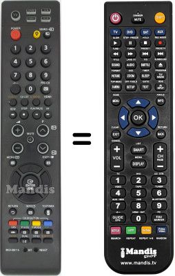 Mando a distancia equivalente Samsung LE46S86BDX/XEC Mando a distancia equivalente Samsung LE46S86BDX/XEC