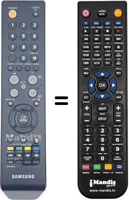 Mando a distancia equivalente Samsung SYNCMASTER T260 HD Mando a distancia equivalente Samsung SYNCMASTER T260 HD