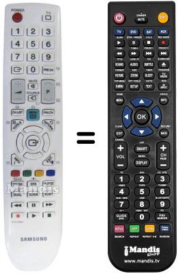 Replacement remote control Samsung LE40B531P7WXRU Replacement remote control Samsung LE40B531P7WXRU