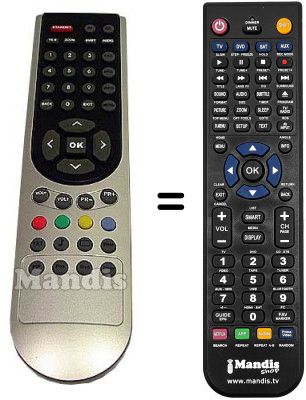 Replacement remote control RCH5J52