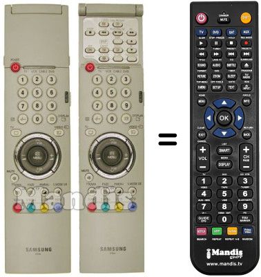 Mando a distancia equivalente Samsung WS32M066T Mando a distancia equivalente Samsung WS32M066T