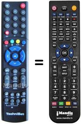 Replacement remote control REMCON226