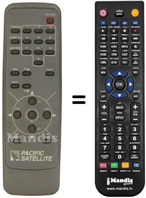 Replacement remote control REMCON1160