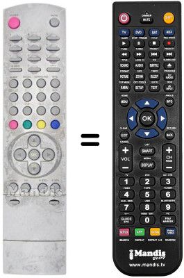 Replacement remote control REMCON393