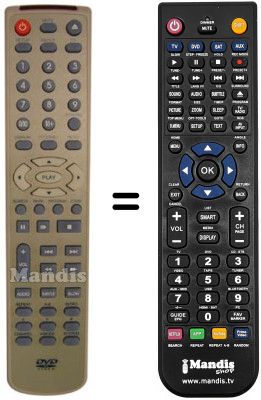 Replacement remote control REMCON1103