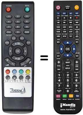 Mando a distancia equivalente REMCON1196