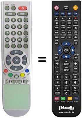 Mando a distancia equivalente REMCON1272