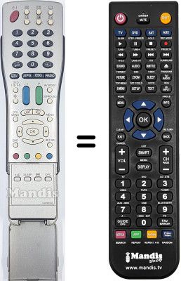 Replacement remote control GA460WJSA