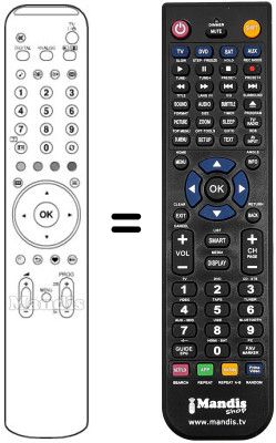 Mando a distancia equivalente REMCON406 Mando a distancia equivalente REMCON406