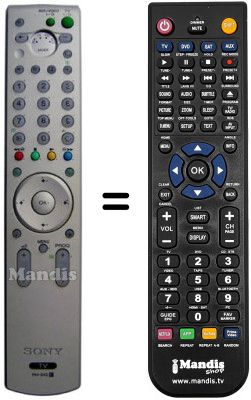 Replacement remote control REMCON300 Replacement remote control REMCON300