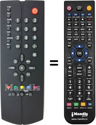 Télécommande équivalente Hyundai 28B8TL2NX Télécommande équivalente Hyundai 28B8TL2NX