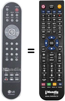 Mando a distancia equivalente LG M4210C Mando a distancia equivalente LG M4210C
