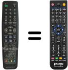 Mando a distancia equivalente LG 6710V00005H Mando a distancia equivalente LG 6710V00005H