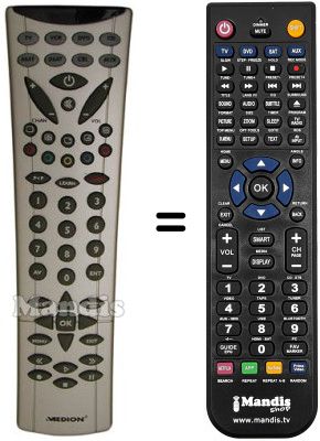 Télécommande équivalente REMCON299 Télécommande équivalente REMCON299