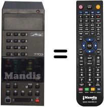 Mando a distancia equivalente Metz 7757