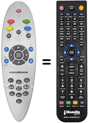 Télécommande équivalente REMCON769 Télécommande équivalente REMCON769