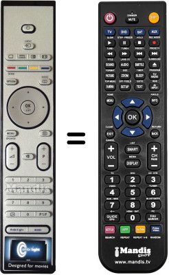 Mando a distancia equivalente Philips 47PFL9532D / 10 Mando a distancia equivalente Philips 47PFL9532D / 10
