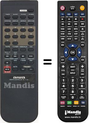 Mando a distancia equivalente RC-TN330