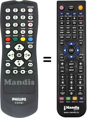 Mando a distancia equivalente RC1123333 / 01