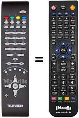 Télécommande équivalente Inno Hit IH22875WT