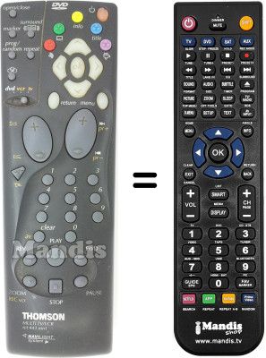Replacement remote control RCT443MN1 Replacement remote control RCT443MN1