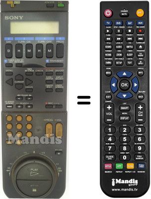 Mando a distancia equivalente Samsung RMT-V104A Mando a distancia equivalente Samsung RMT-V104A