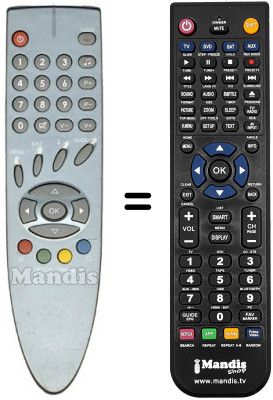 Mando a distancia equivalente REMCON971