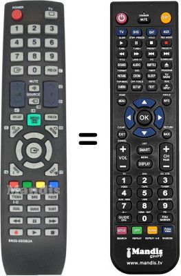 Replacement remote control Samsung LE46B530P7WXUA Replacement remote control Samsung LE46B530P7WXUA