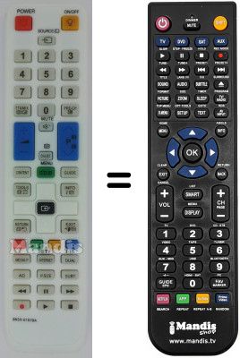 Mando a distancia equivalente BN59-01078A