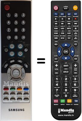 Replacement remote control BN59-00434C Replacement remote control BN59-00434C