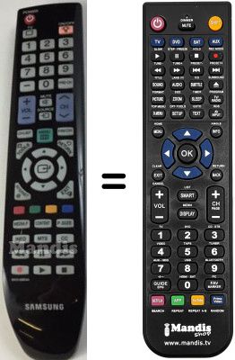 Replacement remote control BN59-00854A Replacement remote control BN59-00854A
