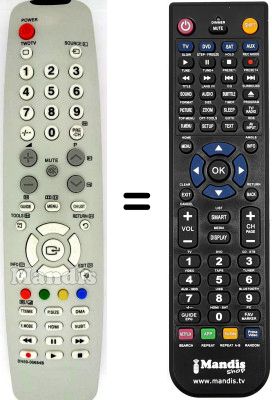 Mando a distancia equivalente Samsung LE32A455C1D / /XKS Mando a distancia equivalente Samsung LE32A455C1D / /XKS