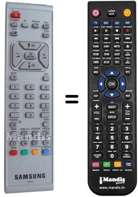 Télécommande équivalente Samsung BN59-00217B Télécommande équivalente Samsung BN59-00217B