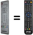 Mando a distancia equivalente Samsung LW17N13WX Mando a distancia equivalente Samsung LW17N13WX