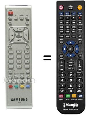 Télécommande équivalente Samsung LW17E24CBX/XEC Télécommande équivalente Samsung LW17E24CBX/XEC