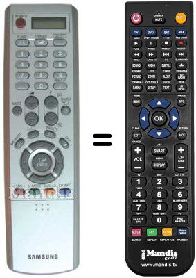 Télécommande équivalente Samsung BN59-00378B Télécommande équivalente Samsung BN59-00378B