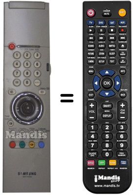 Télécommande équivalente Samsung MD5900340A Télécommande équivalente Samsung MD5900340A