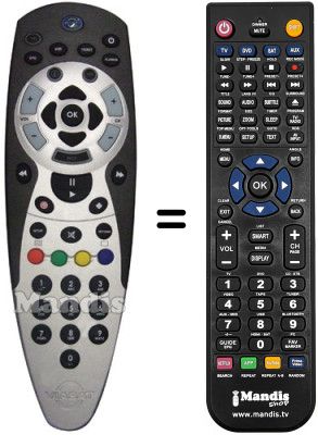 Télécommande équivalente Samsung MF5900301A Télécommande équivalente Samsung MF5900301A
